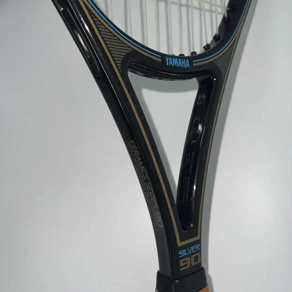 YAMAHA SILVER 90 (CERAMIC SERIES) TENNIS RACQUET (4 1/4) LONG TERM STORAGE‎